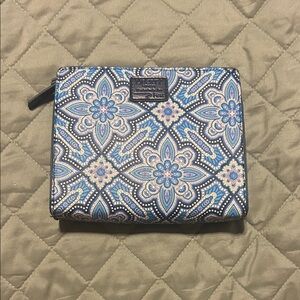Liberty of  London Blue Floral makeup bag